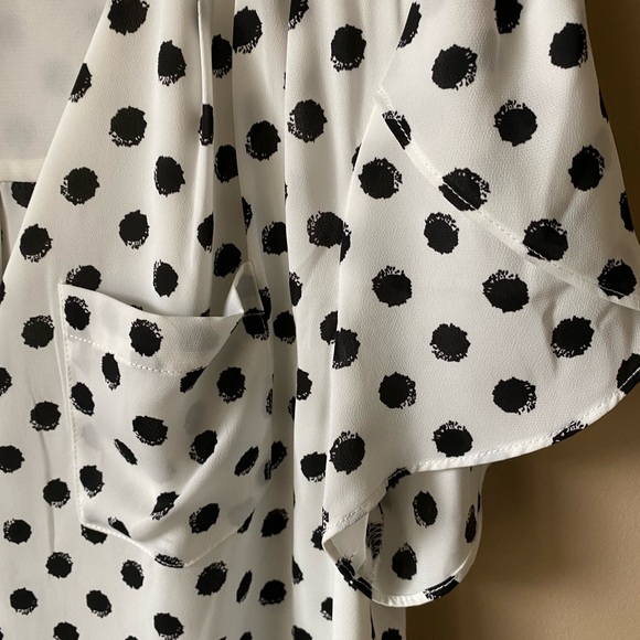 41 Hawthorn Carol Tulip Detail Blouse sz sm - Picture 6 of 6